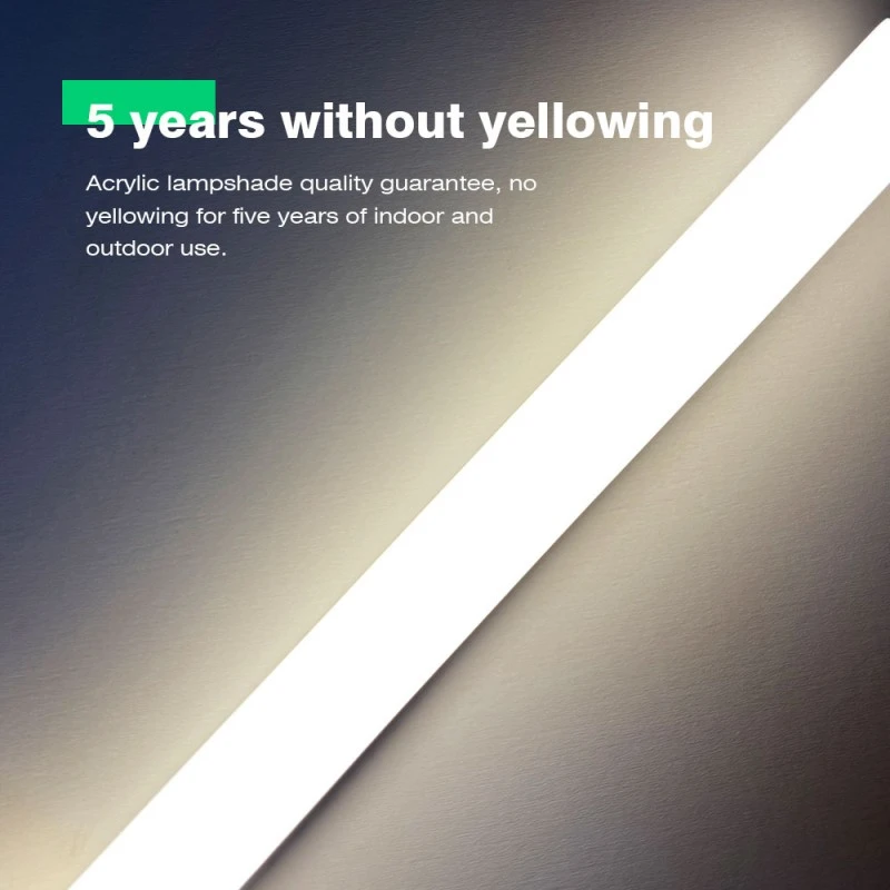 Kap Lampu Ekstrusi Buram Akrilik