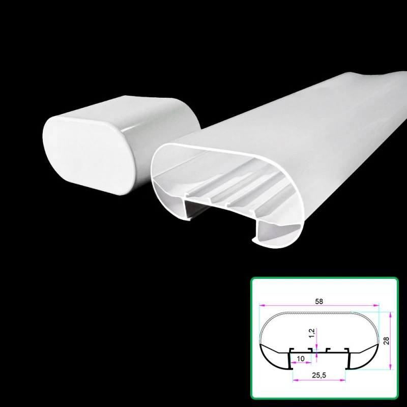 Kit Perumahan Lampu Pemurnian Ekstrusi