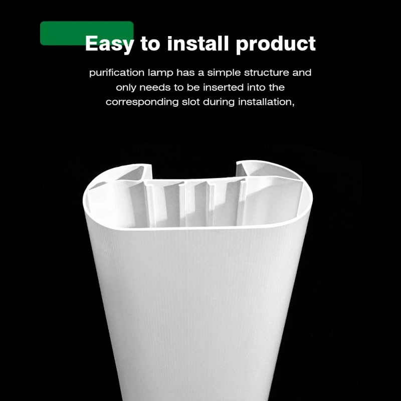 Kit Perumahan Lampu Pemurnian Ekstrusi